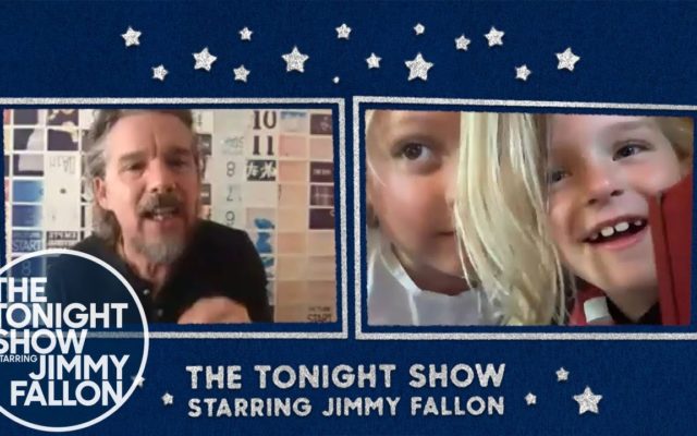 Winnie and Franny Fallon Hijack Ethan Hawke’s ‘Tonight Show’ Interview