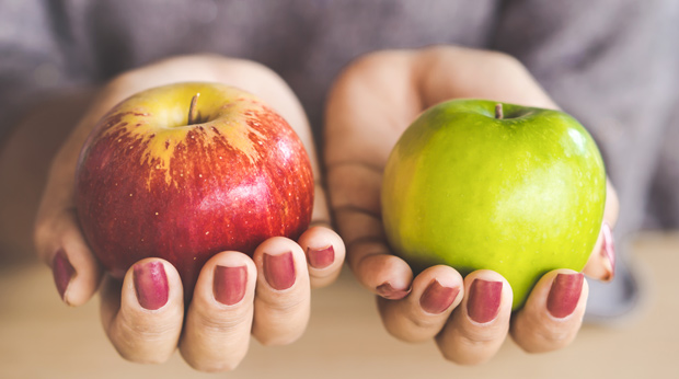 Food Fight:  Which Apple Is MORE Nutritious?