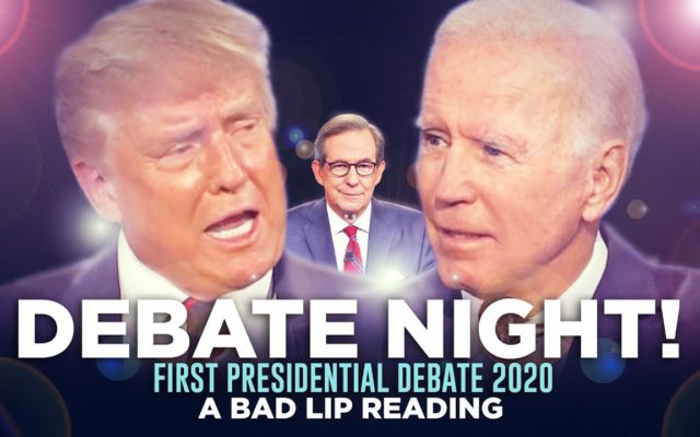 “DEBATE NIGHT 2020!” — A Bad Lip Reading of the First Presidential Debate of 2020