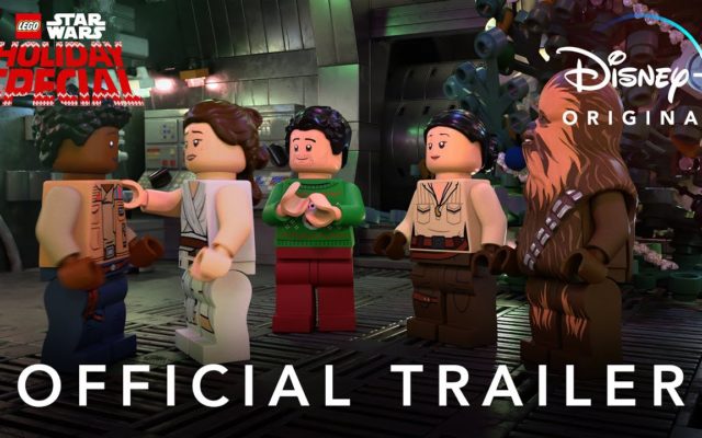 LEGO STAR WARS HOLIDAY SPECIAL Trailer Has Porgs, Baby Yoda, And Shirtless Adam Driver