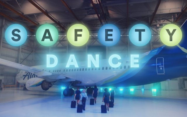 Alaska Airlines Outlines Coronavirus Safety Protocol to the Tune of ‘Safety Dance’