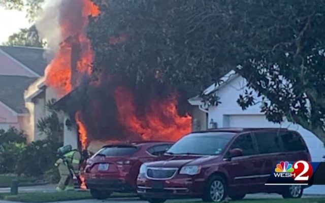 Amazon Delivery Driver Runs Into Burning Home to Rescue Elderly Man