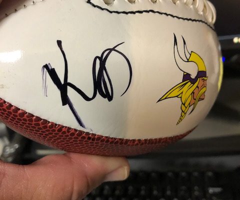 GT’s Vikings Training Camp Autograph Mystery