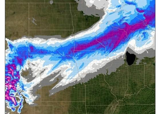 Mankato In The Bullseye For Snowfall As Winter Storm Approaches