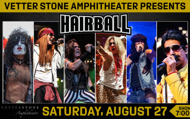 Hairball – Returning to the Vetter Stone Amphitheater in August