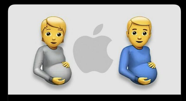 IPHONE USERS CONFUSED BY NEW “PREGNANT MAN” EMOJI