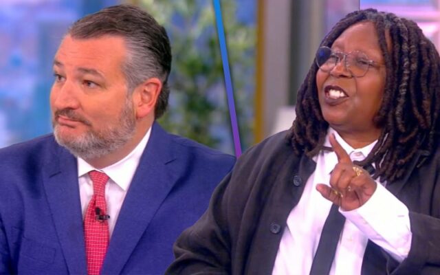 Watch Whoopi Goldberg Shut Down Protesters During a Ted Cruz Segment on “The View”
