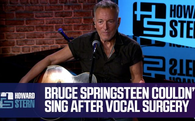 Bruce Springsteen Had Surgery and Didn’t Know if He’d Be Able to Sing Again